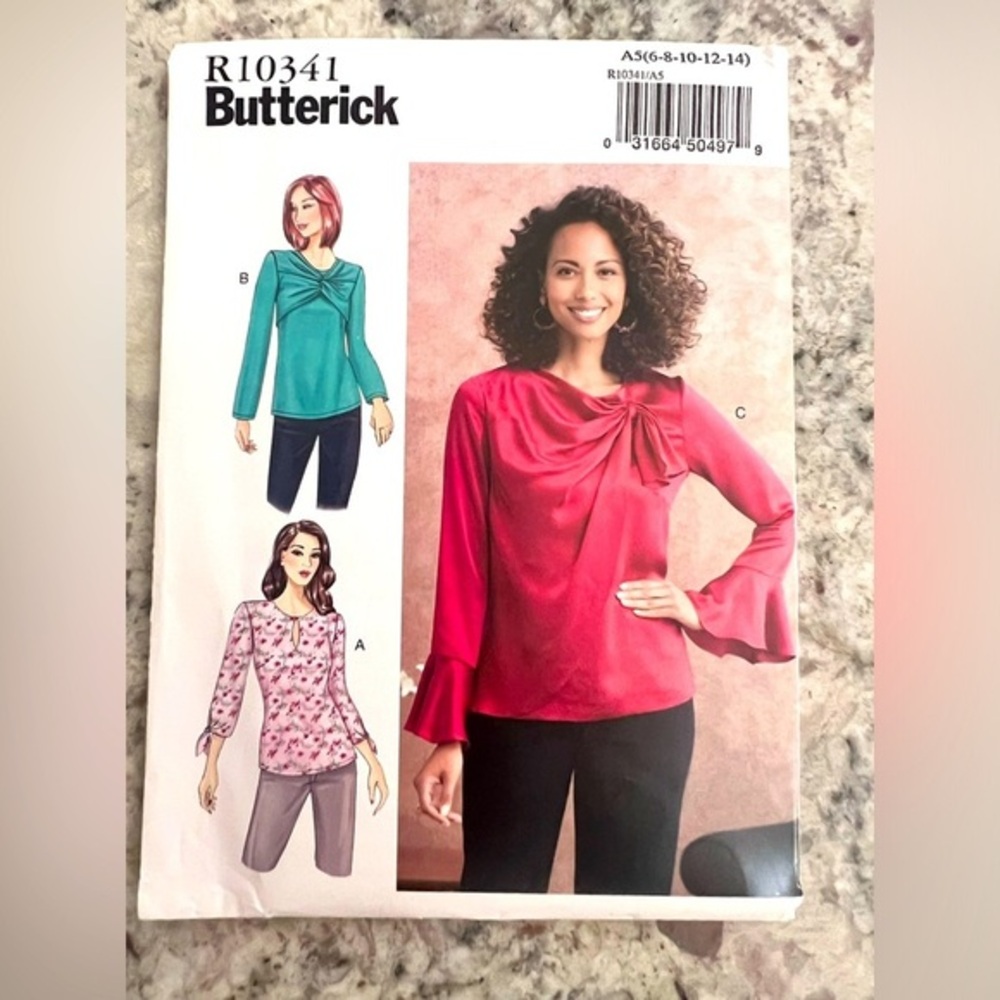 🍄 3 for $20 Butterick‎ R10341 uncut size 6-8 & 14-22